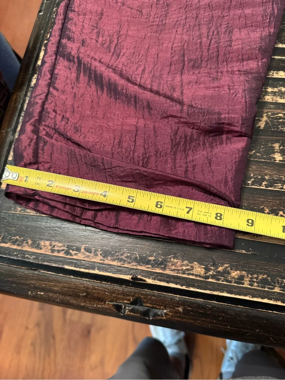 Source Unknown Maroon Track Jacket and Pants Set with Iridescent Camo Panels